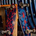 Surfskate skateboard Carver C7 Raw 34" Kai Dragon 2022 Complete blue and red C1013011143 9