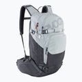 EVOC Line 30 silver/heather carbon grey ski backpack