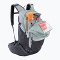 EVOC Line 30 silver/heather carbon grey ski backpack 5