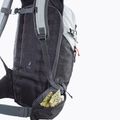 EVOC Line 30 silver/heather carbon grey ski backpack 6