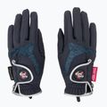 Hauke Schmidt Love Soulhorse riding gloves navy blue 0111-321-36 3