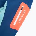 Women's softshell jacket ORTOVOX Berrino Hooded blue 6027700007 3