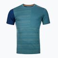 Men's ORTOVOX 185 Rock'N'Wool trekking shirt green 8411200006