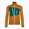 Men's trekking sweatshirt Ortovox Fleece Grid brown 87212