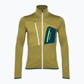 Men's ORTOVOX Fleece Grid sweatshirt green 8721200046