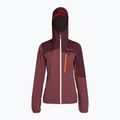 Women's rain jacket ORTOVOX 2.5L Civetta maroon 7021000011