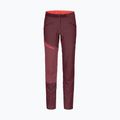 Women's softshell trousers ORTOVOX Brenta maroon 6224400026 4