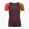 Women's thermal T-shirt ORTOVOX 120 Comp Light winetasting 4