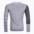 Men's ORTOVOX 185 Rock'N'Wool grey trekking shirt 8410200022 2