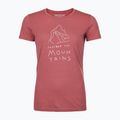 Women's ORTOVOX 150 Cool Mtn Protector wild rose T-shirt