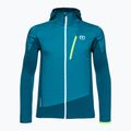Men's trekking sweatshirt Ortovox Ladiz Hybrid navy blue 86949