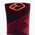 Women's ski socks ORTOVOX All Mountain Mid winetasting 3