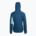 Women's ORTOVOX Swisswool Piz Duan hybrid jacket blue 6122700037 2