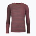 Women's ORTOVOX 185 Rock'N'Wool mountain rose thermal longsleeve 5