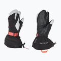 Women's ski gloves ORTOVOX Merino Freeride 3 Finger black raven