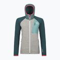 Women's ORTOVOX Fleece GP Classic Knit Hoody arctic grey