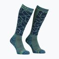 Men's skydiving socks ORTOVOX Ski Tour Comp Long deep ocean