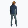 Men's ORTOVOX Fleece Light Grid Hooded deep ocean sweatshirt 3