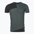 Men's ORTOVOX 120 Tec trekking shirt dark arctic grey