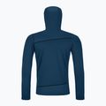 Men's ORTOVOX Fleece Light Hoody deep ocean 2