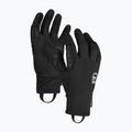 Men's skydiving gloves ORTOVOX Fleece Light black raven