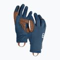 Men's skydiving gloves ORTOVOX Fleece Light deep ocean