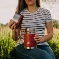 Esbit Sculptor Stainless Steel Food Jug 500 ml burgundy 6