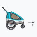 Qeridoo Sportrex2 double bike trailer blue Q-SR2-21-P 2