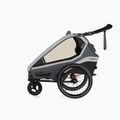 Qeridoo Kidgoo 1 single-seater bicycle trailer grey Q-KDG1-22-SG 3
