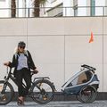 Qeridoo Kidgoo 1 bicycle trailer grey-blue Q-KDG1-22-NB 5