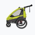 Qeridoo Sportrex 2 LE two-person bicycle trailer yellow Q-SPR2-22-LG 2