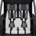 Qeridoo Sportrex 2 LE two-person bicycle trailer yellow Q-SPR2-22-LG 4