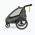 Qeridoo bike trailer Qupa 1 lime 2