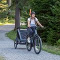 Qeridoo Kidgoo 2 bicycle trailer dark navy/blue 14