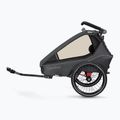 Qeridoo Kidgoo 2 bicycle trailer dark steel grey 2