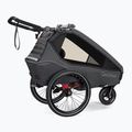 Qeridoo Kidgoo 1 bicycle trailer dark steel grey 4