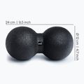 Massage ball BLACKROLL Duoball A000499 black 2