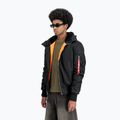 Men's Alpha Industries MA-1 Hooded Bomber jacket black