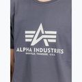 Alpha Industries men's Basic greyblack t-shirt 4