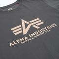 Alpha Industries men's Basic greyblack t-shirt 7