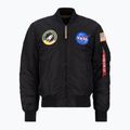 Alpha Industries MA-1 VF NASA men's jacket black