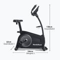 Upright exercise bike NordicTrack G LE black 2