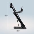 Electric treadmill NordicTrack T16 black 10