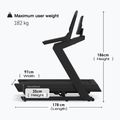 Electric treadmill NordicTrack X16 black 6