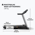 Electric treadmill NordicTrack T Series 6.5 Treadmill black 6