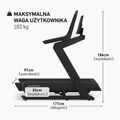 Electric treadmill NordicTrack X24 black 4