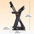 Electric treadmill ProForm Carbon TL black 7