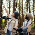 Urban Iki U-me beige/black bike seat 7