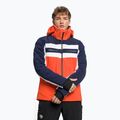 Men's ski jacket Descente Carter 30 orange DWMUGK23