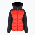 Women's ski jacket Descente Mary electric red/black
